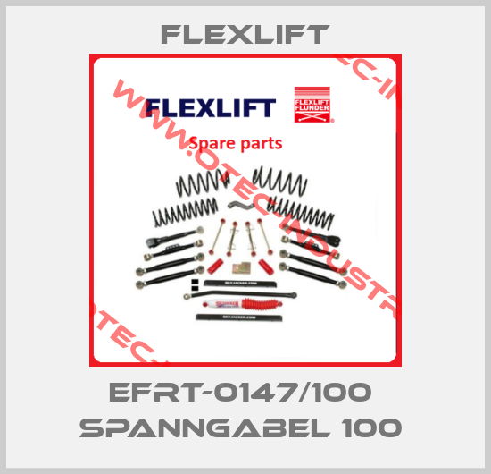 EFRT-0147/100  Spanngabel 100 -big