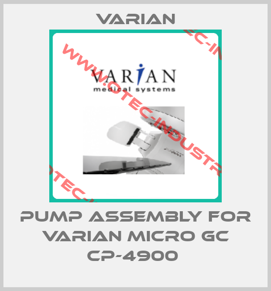 Pump Assembly for Varian Micro GC CP-4900 -big