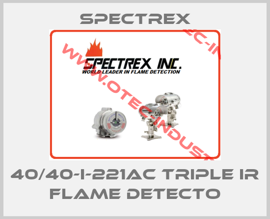 40/40-I-221AC triple IR flame detecto-big