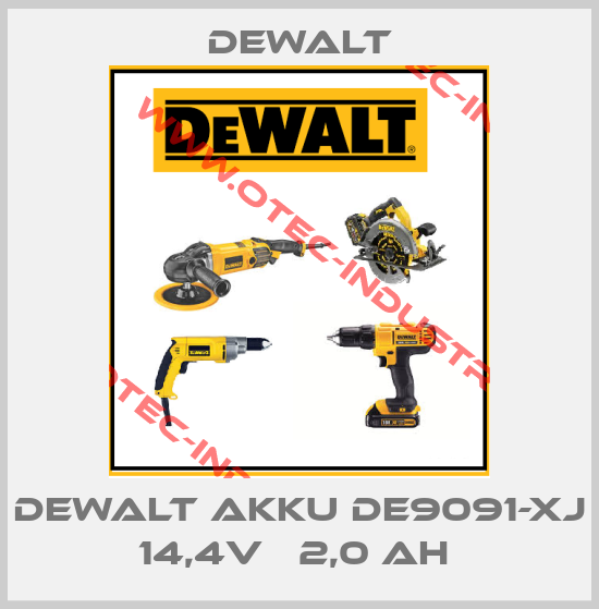 DeWalt Akku DE9091-XJ 14,4V   2,0 Ah -big