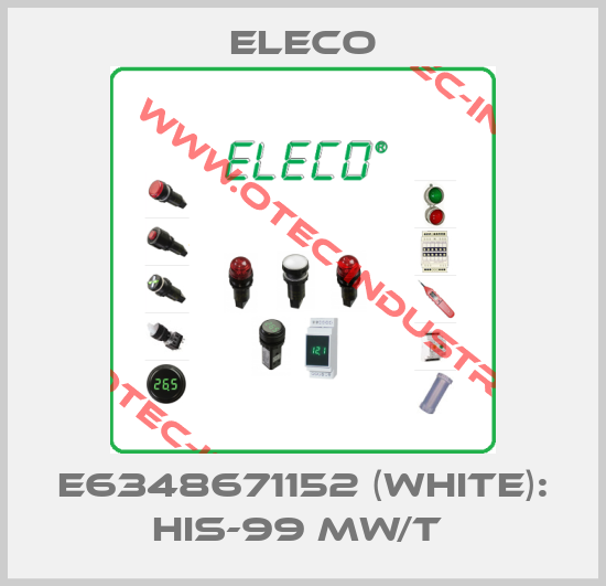 E6348671152 (white): HIS-99 MW/T -big