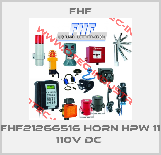 FHF21266516 Horn HPW 11 110V DC -big