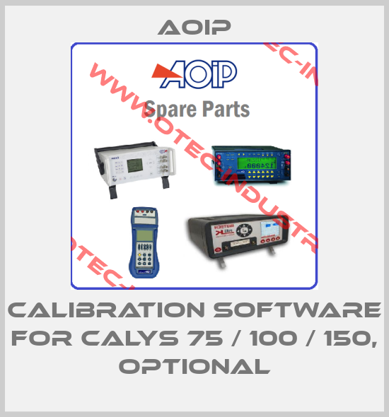 Calibration software for CALYS 75 / 100 / 150, optional-big