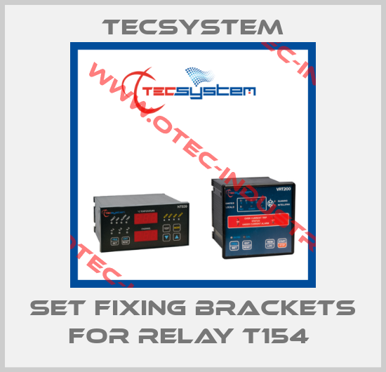 set fixing brackets for relay T154 -big