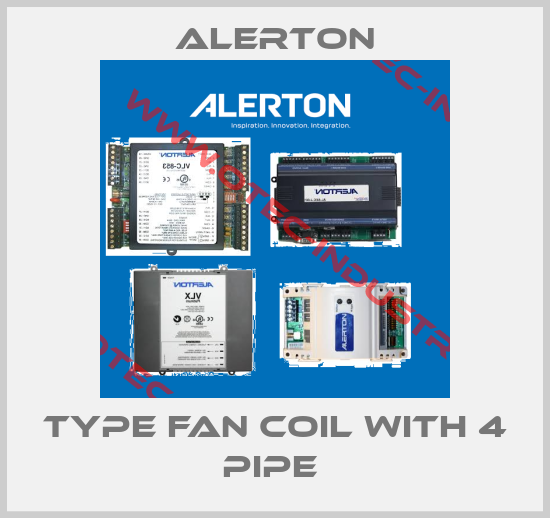 Type fan coil with 4 pipe -big
