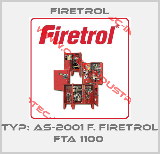 Typ: AS-2001 f. Firetrol FTA 1100 -big