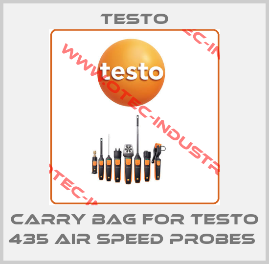 Carry bag for TESTO 435 air speed probes -big
