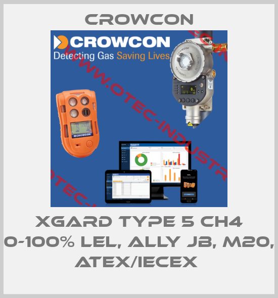 XGARD Type 5 CH4 0-100% LEL, ALLY JB, M20, ATEX/IECEx -big