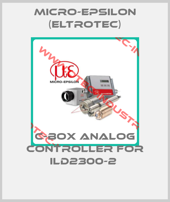 C-Box analog controller for ILD2300-2 -big