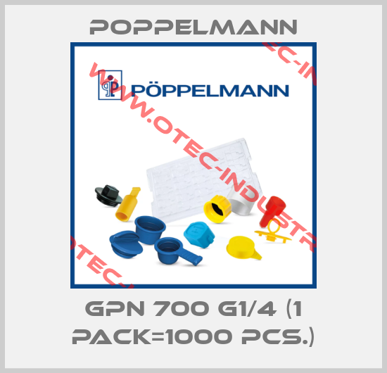 GPN 700 G1/4 (1 pack=1000 pcs.)-big