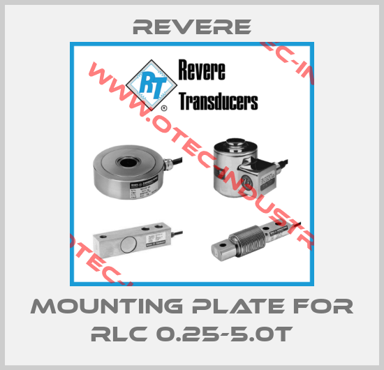 Mounting plate for RLC 0.25-5.0t-big