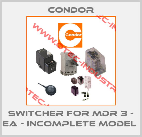 switcher for MDR 3 - EA - incomplete model -big