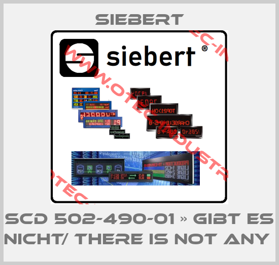 SCD 502-490-01 » gibt es nicht/ There is not any -big
