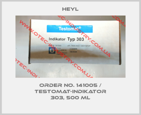 Order No. 141005 / Testomat-Indikator 303, 500 ml-big