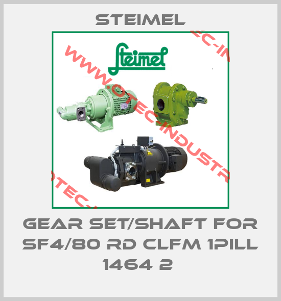 Gear Set/Shaft for SF4/80 RD CLFM 1PILL 1464 2 -big