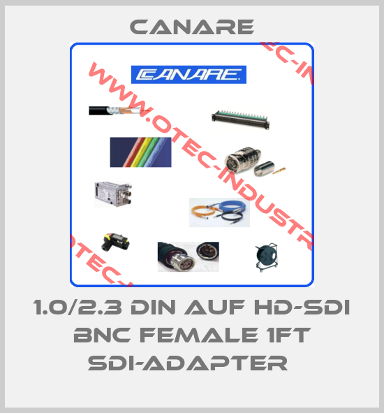 1.0/2.3 DIN auf HD-SDI BNC Female 1Ft SDI-Adapter -big