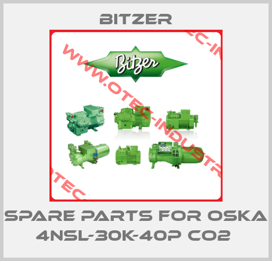 Spare parts for OSKA 4NSL-30K-40P CO2 -big