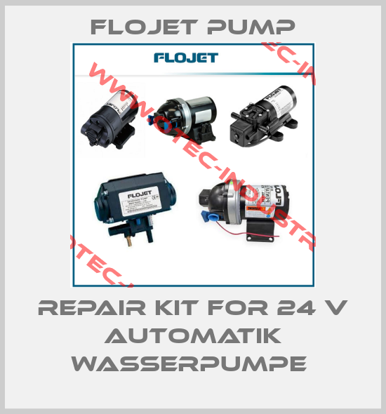 Repair kit for 24 V Automatik Wasserpumpe -big