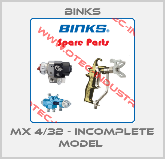 MX 4/32 - incomplete model -big