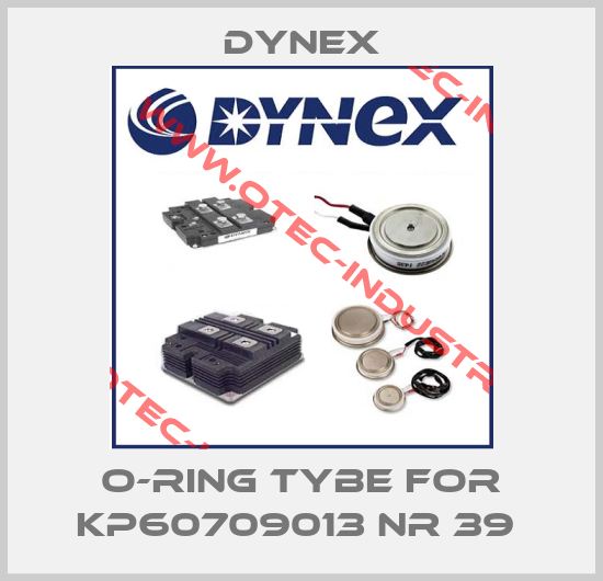 O-ring Tybe for KP60709013 Nr 39 -big