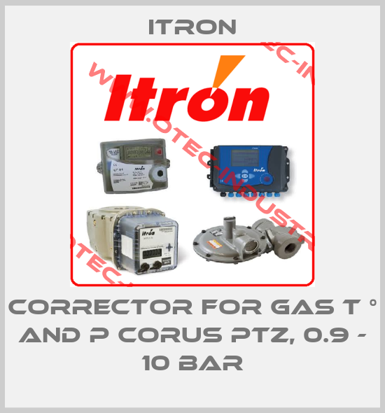corrector for gas T ° and P Corus PTZ, 0.9 - 10 bar-big