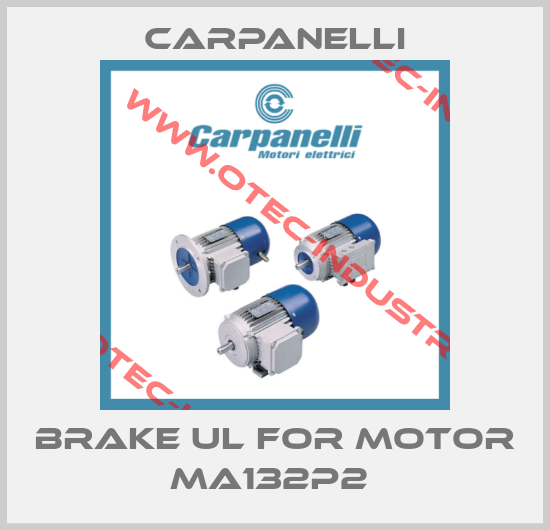 Brake UL for motor MA132p2 -big