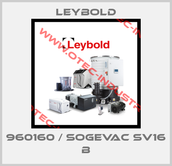 960160 / SOGEVAC SV16 B-big