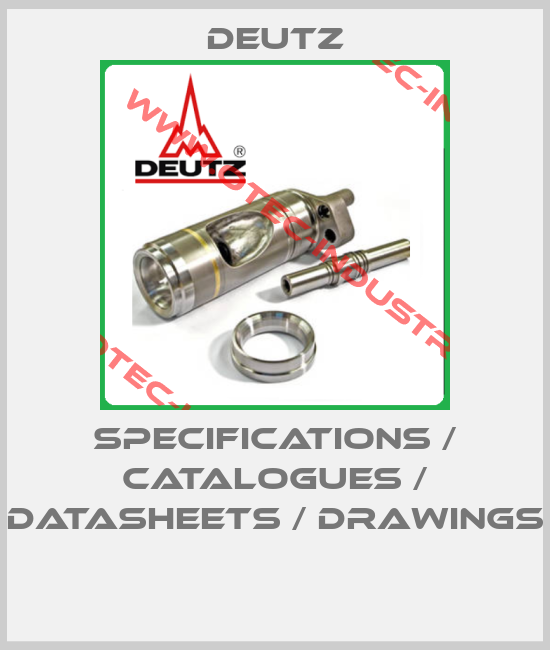 specifications / catalogues / datasheets / drawings -big