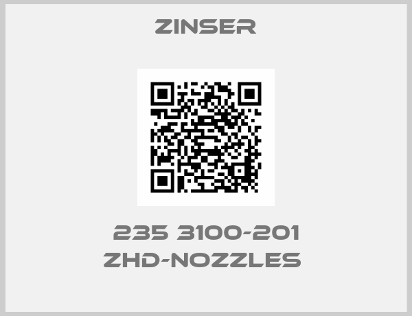235 3100-201 ZHD-nozzles -big
