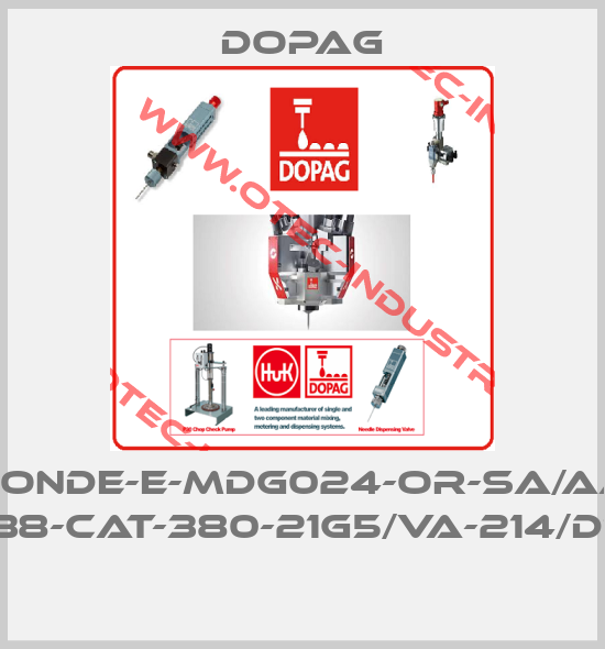 Sonde-E-MDG024-OR-SA/AA C38-CAT-380-21G5/VA-214/D10 -big