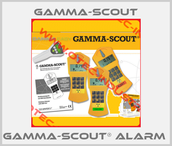GAMMA-SCOUT® Alarm -big