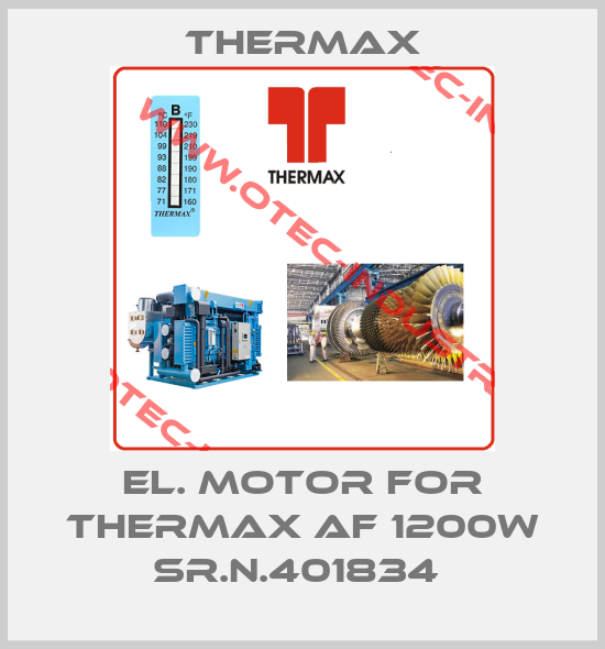 el. motor for Thermax af 1200w sr.n.401834 -big
