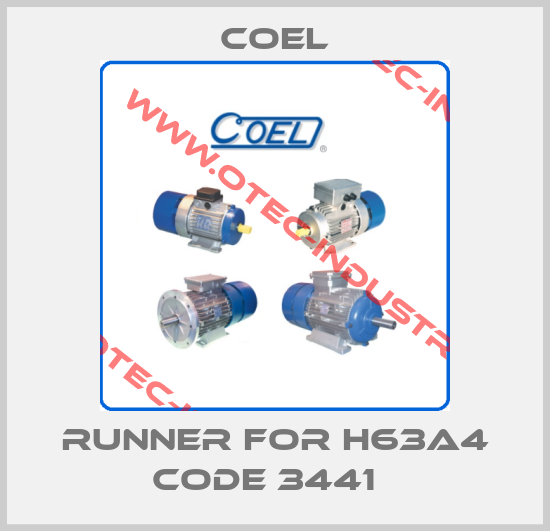 Runner for H63A4 code 3441  -big