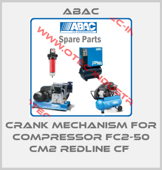crank mechanism for compressor FC2-50 CM2 REDLINE CF -big