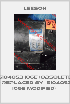 5104053 I06E (obsolete - replaced by  5104053 I06E modified) -big