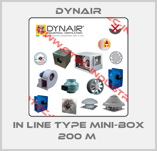 In Line type Mini-Box 200 M -big