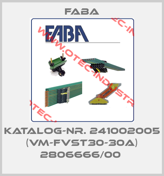 KATALOG-NR. 241002005 (VM-FVST30-30A) 2806666/00 -big