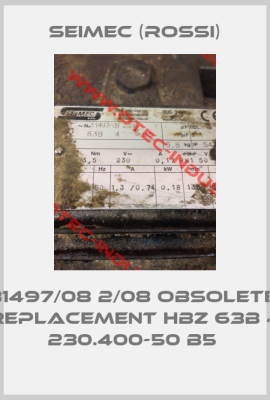 31497/08 2/08 obsolete, replacement HBZ 63B 4 230.400-50 B5 -big