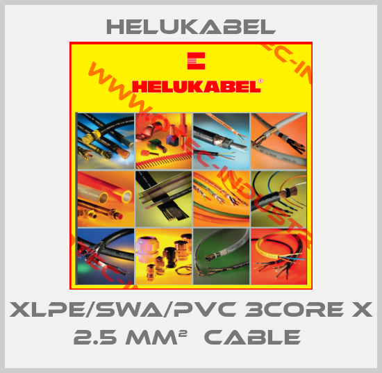 XLPE/SWA/PVC 3Core x 2.5 mm²  cable -big