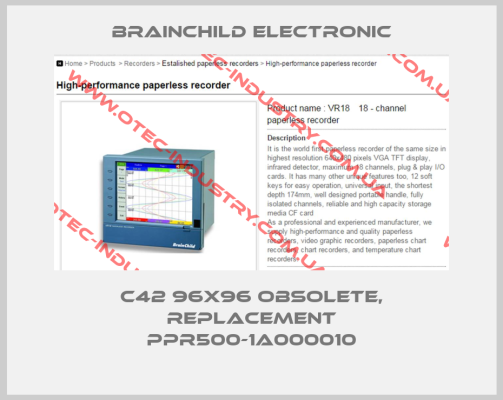 C42 96X96 obsolete, replacement PPR500-1A000010-big