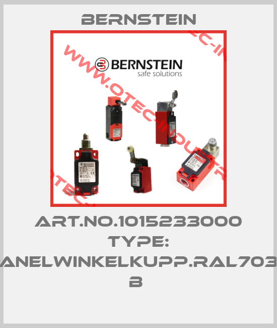 Art.No.1015233000 Type: PANELWINKELKUPP.RAL7035      B -big