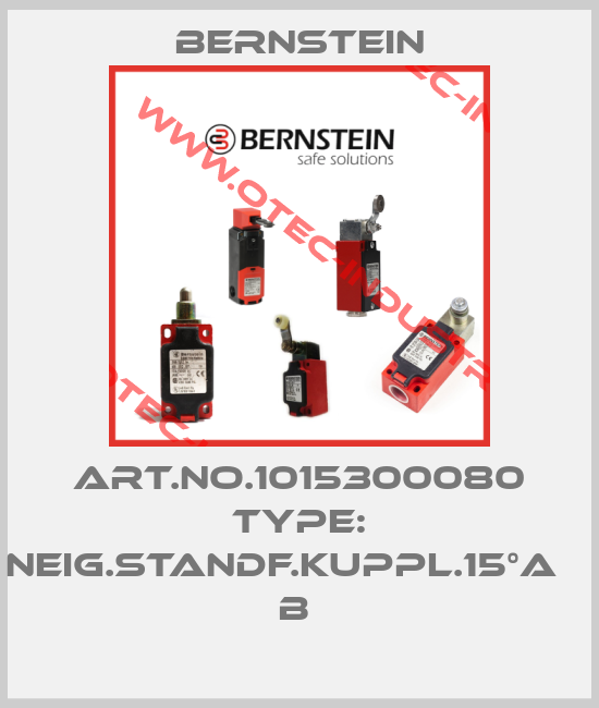 Art.No.1015300080 Type: NEIG.STANDF.KUPPL.15°A       B -big