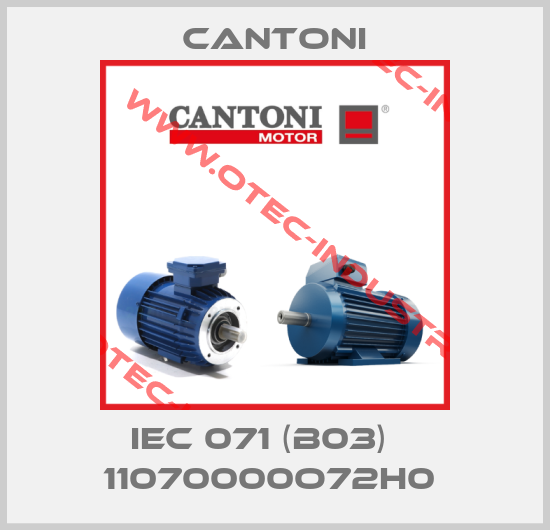 IEC 071 (B03)    11070000O72H0 -big