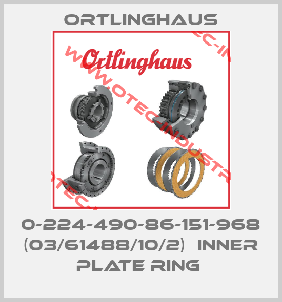 0-224-490-86-151-968 (03/61488/10/2)  INNER PLATE RING -big