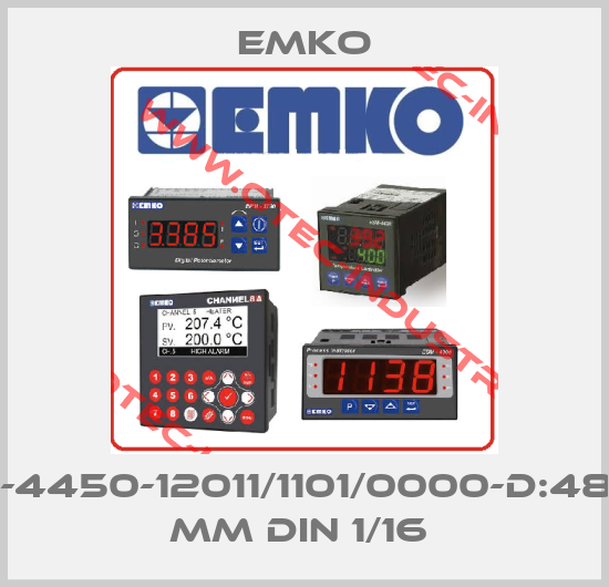 ESM-4450-12011/1101/0000-D:48x48 mm DIN 1/16 -big